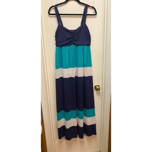 Torrid Multicolor Maxi Dress Sz 1